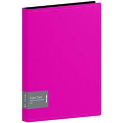 Папка с 80 вкладышами Berlingo "Color Zone" А4, 30мм, 1000мкм, розовая