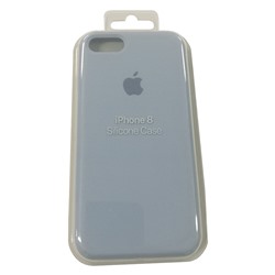 Силиконовый чехол для iPhone 7/8 светло-голубой