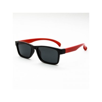 IQ10017 - Детские солнцезащитные очки ICONIQ Kids S5005 С2 черный-красный