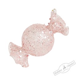 Конфета "Подарочная" засахаренная розовая (стекло) 4х4х8 см