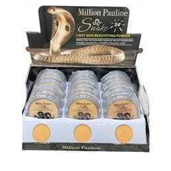 Пудра для лица Million Pauline Snake Light Skin Beautifying Powder 2в1 тон 01