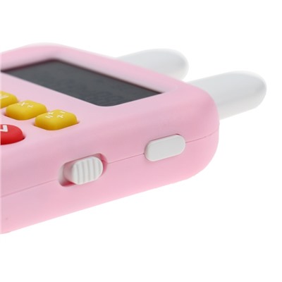 Интерактивный калькулятор детский Windigo, для изучения счёта, розовый