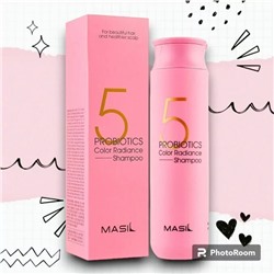 Masil. Шампунь с пробиотиками для сияния цвета 5 PROBIOTICS COLOR RADIANCE SHAMPOO, 300 мл