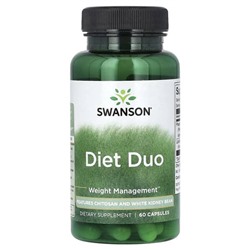 Swanson, Diet Duo, 60 капсул Коррекция веса