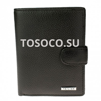 t228d-h101-b black кошелек Tailian Collection натуральная кожа 10x13x2