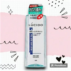 Мужской лосьон "Lucido After Shave Lotion" после бритья с антибак и увлажн эффек без запаха 140 мл