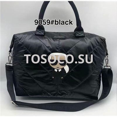 9059 black сумка текстиль 33x50x16