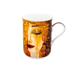 Кружка 350 мл 10,8*7,5*10,5 см "Золотые слезы" NEW BONE CHINA