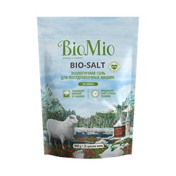 Экологичная соль для посудомоечных машин BioMio BIO-SALT Eco 1000 гр