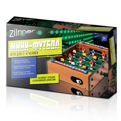 Zilmer Настольная игра "Мини-футбол" (34,5х23х7,3 см)