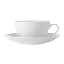 Чашка с блюдцем серия Белая коллекция Maxwell & Williams MW504-FX0138 0.25л Фарфор