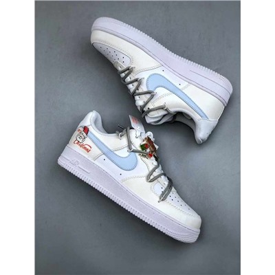 Кроссовки Nik*e Air Force 1 Low 07 strap graffiti из версии air force с низким вырезом