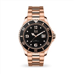 Conjunto reloj + pulsera ICE Steel - rosa dorado y multicolor - Ø: 43 mm