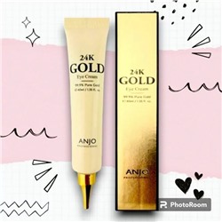 ANJO Professional Крем для век с биозолотом, 24K Gold eye cream40 мл