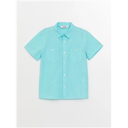 LC Waikiki Базовая рубашка с короткими рукавами для мальчика