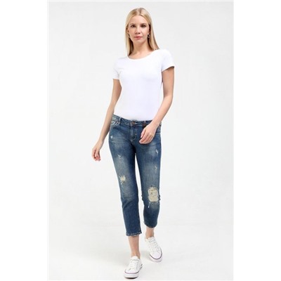 Модные женские джинсы 299994 на размер 46/48