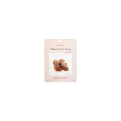 FOODAHOLIC NATURE SKIN MASK #RED GINSENG Тканевая маска для лица с экстрактом красного женьшеня 25г