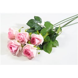 Роза с латексным покрытием светло-розовая