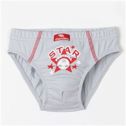 CAKB 10011-23 Трусы для мальчика, серый