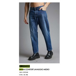 8MG6633 DENIM COMFORT LAVAGGIO MEDIO