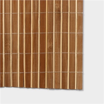 Салфетка сервировочная на стол «Соломка», 43×30 см, цвет светло-коричневый