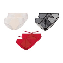 esmara® Damen Minislips, 2 Stück, leicht transparent