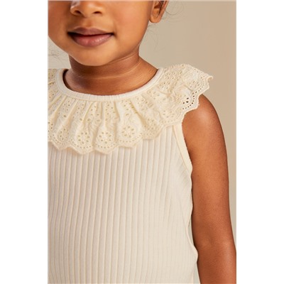 Lace Collar Vest (3mths-7yrs)