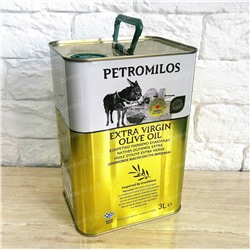 Масло оливковое EXTRA VIRGIN Petromilos Theodosis 3 л ж/б (Греция)
