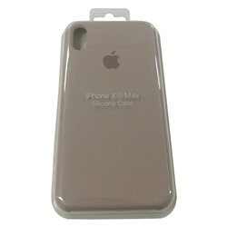 Силиконовый чехол для iPhone XS MAX серый