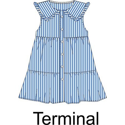 Платье детское для девочек Terminal