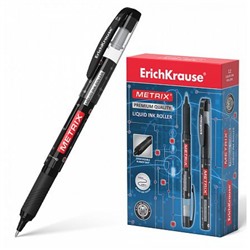 Ручка-роллер 0.5мм 45480 "MetrixR" черная ErichKrause