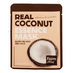 FarmStay Маска для лица тканевая с экстрактом кокоса Real Coconut Essence Mask 8809636280297