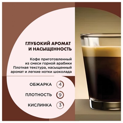 Кофе в капсулах COFFESSO "Espresso Superiore" для кофемашин Nespresso, 100% арабика, 20 порций, 101230