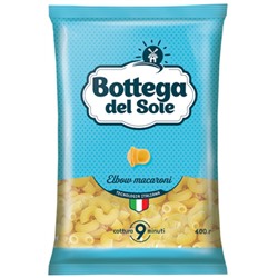 «Bottega del Sole», макаронные изделия «Рожки», 400 г