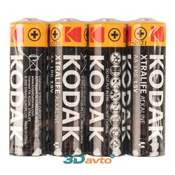 Батарейка AA KODAK LR6 4BL Xtralife Alkaline комплект 4шт
