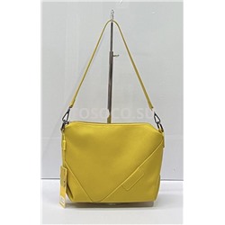 067 yellow сумка Wifeore натуральная кожа 23х21х10