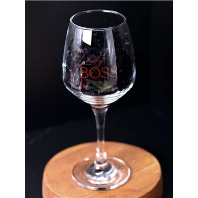 Бокал для вина Oh vine! "Lady BOSS", 400мл