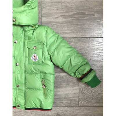 М.17-62 Куртка Moncler зеленая  (98,110,116,122)
