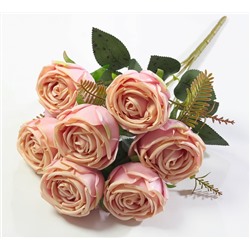 Букет роз "Помпонелла" персик 7 цветков