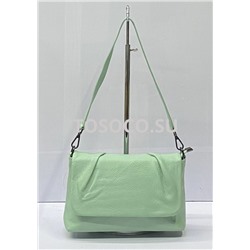 048 green сумка Wifeore натуральная кожа 16х25х9