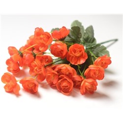 Искусственные цветы, Ветка в букете огоньки 25 гол. (1010237) оранжевый