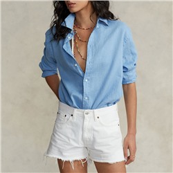 Polo Ralph Lauren - camisa - 100% lino - azul