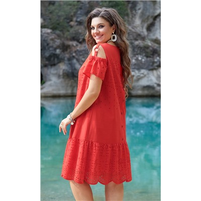 Платье Vittoria Queen 21103/1 красный