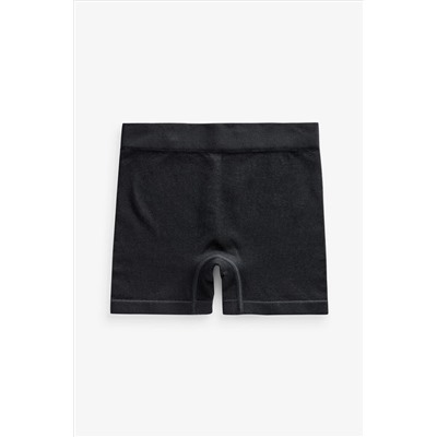 Black Seam Free Cycling Shorts 1 Pack (7-16yrs)