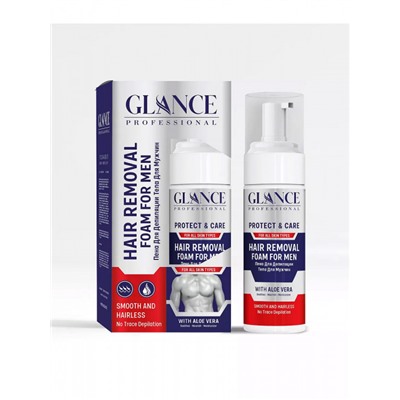 Glance Professional Пена для депиляции волос for men 150 ml