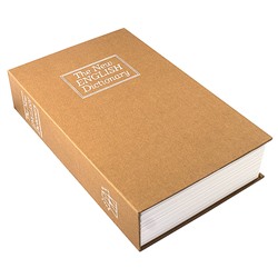 Книга сейф Английский словарь 24 см коричневый   /  Артикул: 97528
