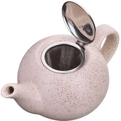 Заварочный чайник БЕЖЕВЫЙ 800 мл Loraine 28680-3 керамика
