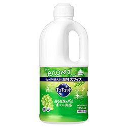 KAO Средство для мытья посуды "CuCute" (с ароматом муската / быстрое смывание) 1250 мл, канистра / 6