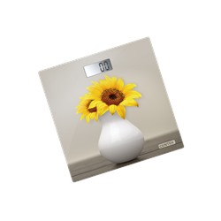 Весы напольные Centek CT-2428 <Sunflower> электронные 180кг, 0,1кг, LCD 65x28, размер 28х28см