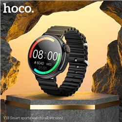 Смарт-часы HOCO Y18 (черный) Call Version